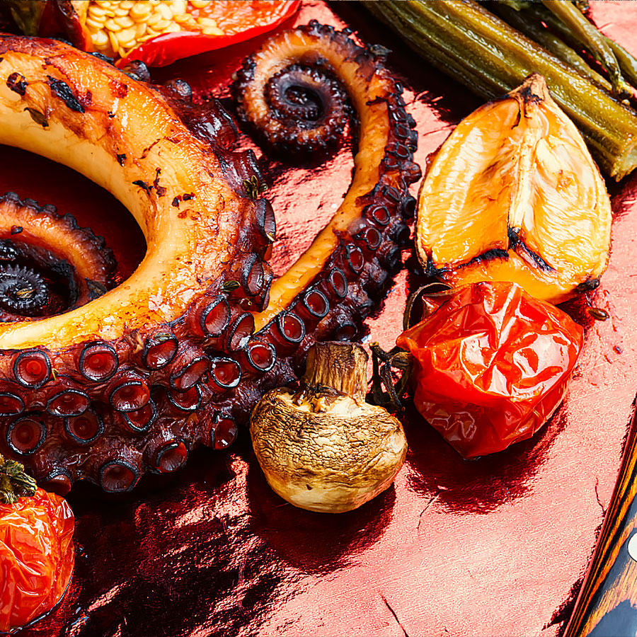 Ganzer Pulpo / Krake – Bild 4