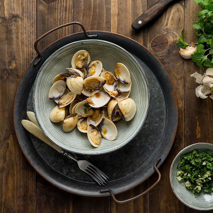 Frische Vongole Veraci / Teppichmuscheln – Bild 4