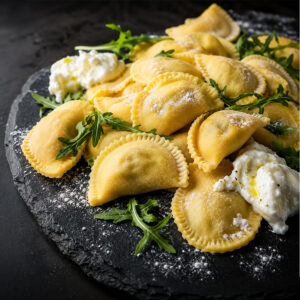 Mezzelune Burrata & Rucola