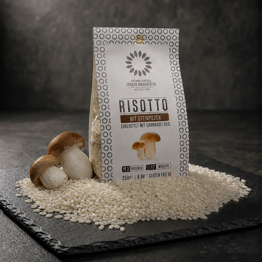 Risotto mit Steinpilzen