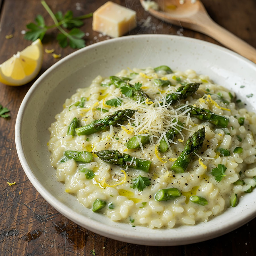 Spargel-Risotto