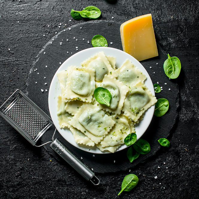 Tortelloni Ricotta & Spinat – Bild 3